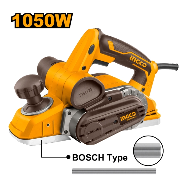 Cepillo Garlopa Carpintero Ingco 1050w Pl10508 1600rpm - Imagen 3