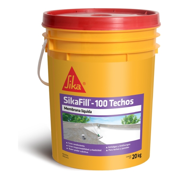 Membrana Líquida Sikafill 100 Techos 20+4kg Color E-gratis - Imagen 6