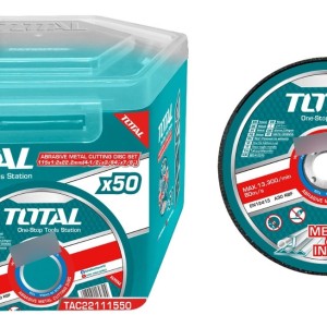50x Discos Corte Metal Amoladora 4.1/2'' 1.2mm Total