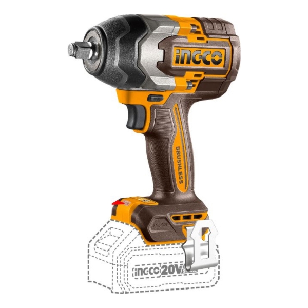 Llave De Impacto Inalámbrica 1/2 20v 850 Nm Ciwli2085 Ingco - Imagen 4