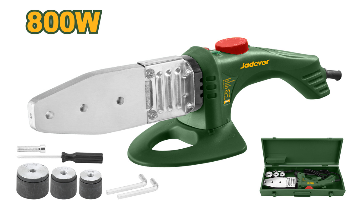 Termofusora Jadever 800w Con Accesorios Jadever - Imagen 2