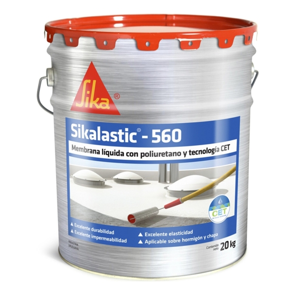 Membrana Liquida Sikalastic 560 Impermeabilizante 4 Kg Sika - Imagen 6