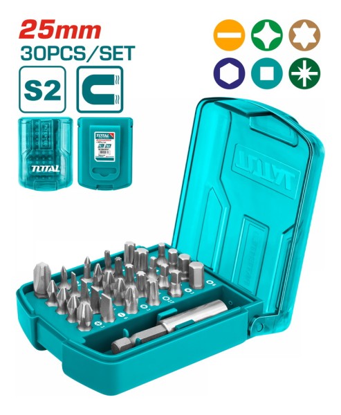 Set Punta Atornillador Iman 29 Pzas Total Tacsd10306 - Imagen 3