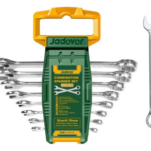 Set De 8 Llaves Combinadas Boca Estriada Jadever Jdsp1208