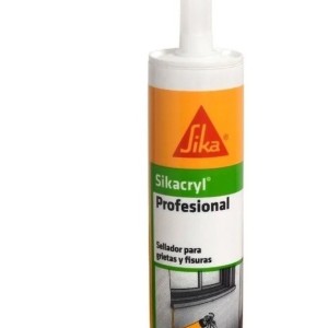 Sellador Acrilico Para Int/ext Sikacryl Profesional 300cc