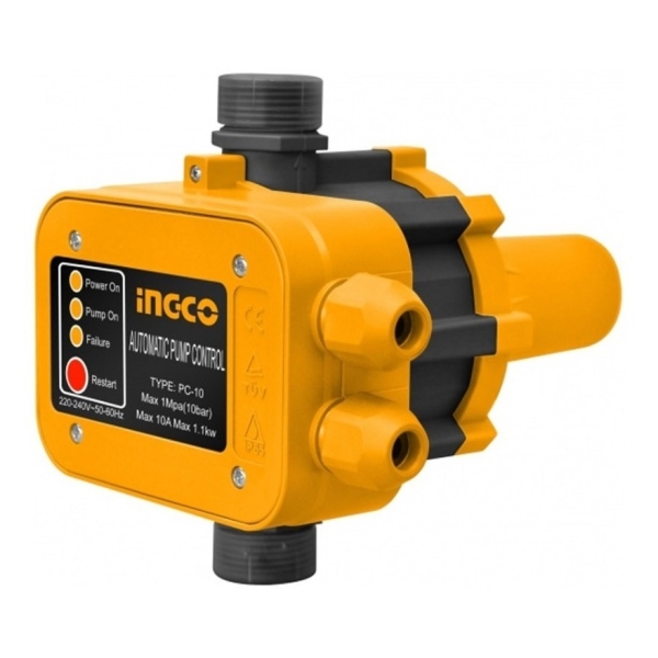 Kit Bomba Periferica 0.5hp + Press Control Automatico Ingco - Imagen 3