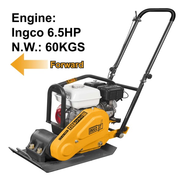 Plancha Compactadora 60kg Gasolina Ingco Gcp060-2 - Imagen 2