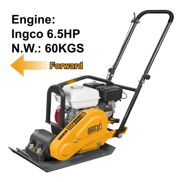 Plancha Compactadora 60kg Gasolina Ingco Gcp060-2 - Imagen 2