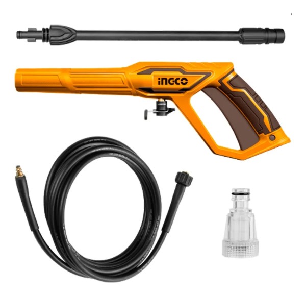 Hidrolavadora 1600w 140bar Autostop 5.5l/min Ingco - Imagen 3