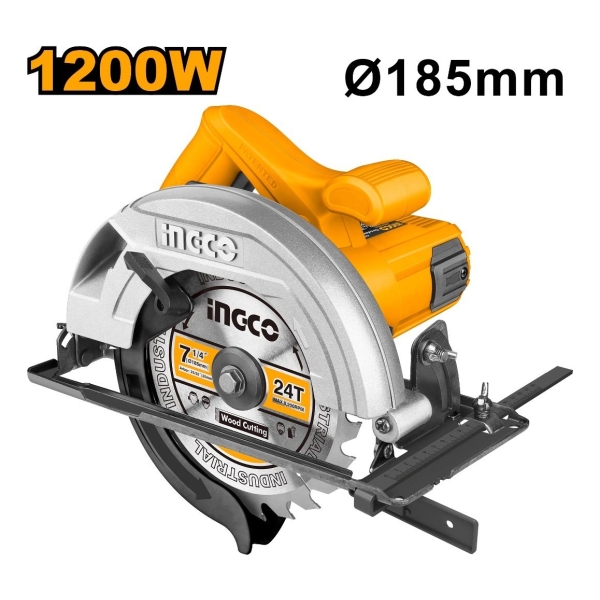 Sierra Circular 1200w 7 1/4 Super Select Ingco Cs18578 - Imagen 2