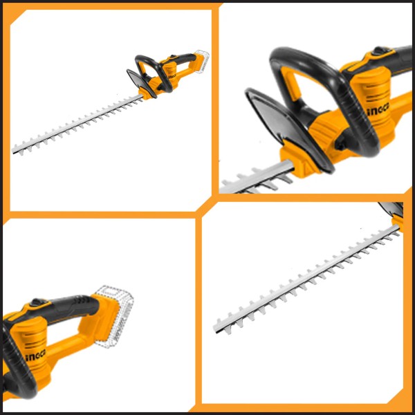 Corta Cerco 45 Cm + Bateria + Cargador 20v Ingco Chtli20461 - Imagen 3