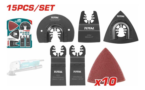 Juego De Piezas Multifuncion Total Taktmt1502 Elsue - Imagen 3