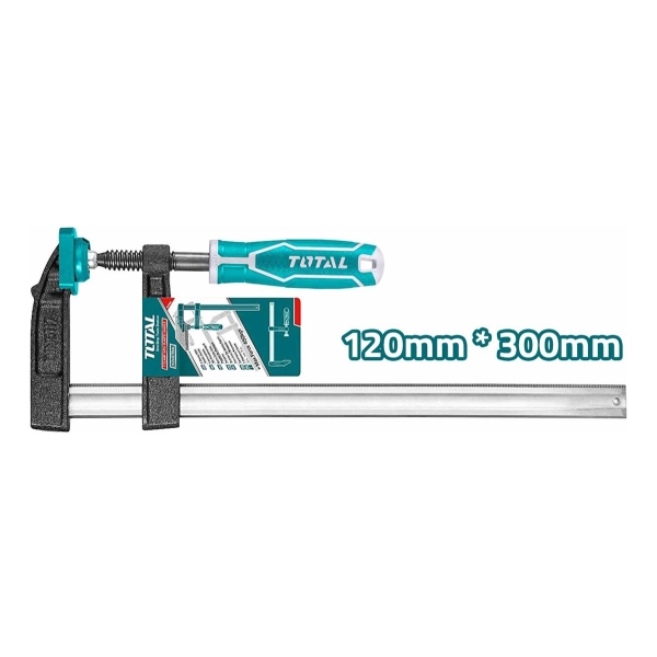 Prensa Sargento Tipo F Total 120x300mm Tht1321201 Industrial - Imagen 2