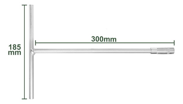 Llave T 19mmx30cm Jadever Jdth1119 - Imagen 2