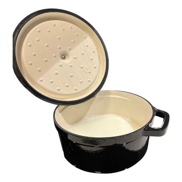 Olla Hierro Fundido Esmaltada Antiadherente 26cm 5.5lt - Imagen 2