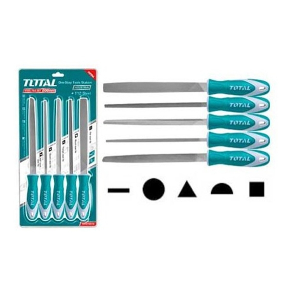 Set De 5 Limas Para Acero Total Tht918516 Línea Industrial - Imagen 3