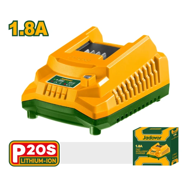 Cargador Bateria 20v Linea P20s Jadever Jdfcp518 - Imagen 3