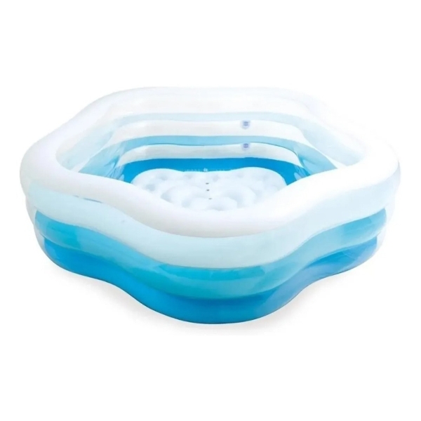 Piscina Infantil Inflable Estrella Intex, 56495 185x180x53