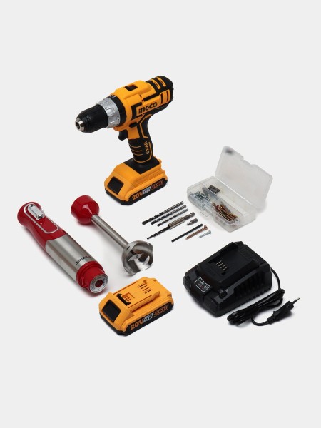 Super Combo Atornillador 20v Ingco + Mixer Decakila Cosli221 - Imagen 2