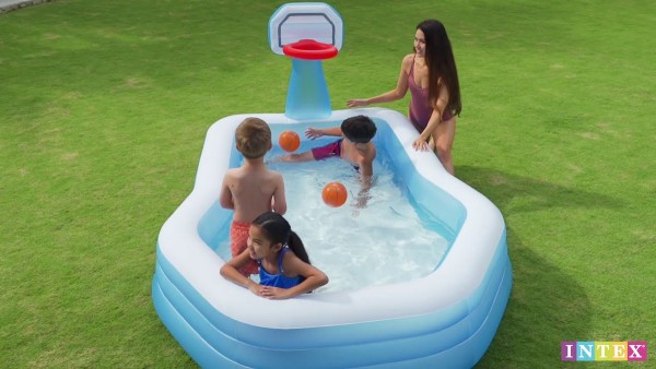 Piscina Infantil Intex Con Aro De Basquet Intex 57183 - Imagen 3