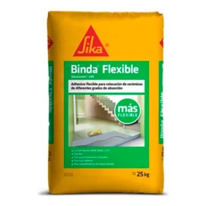 Sika Bindafix Flexible Adhesivo Para Cerámica 25 Kg Elsue