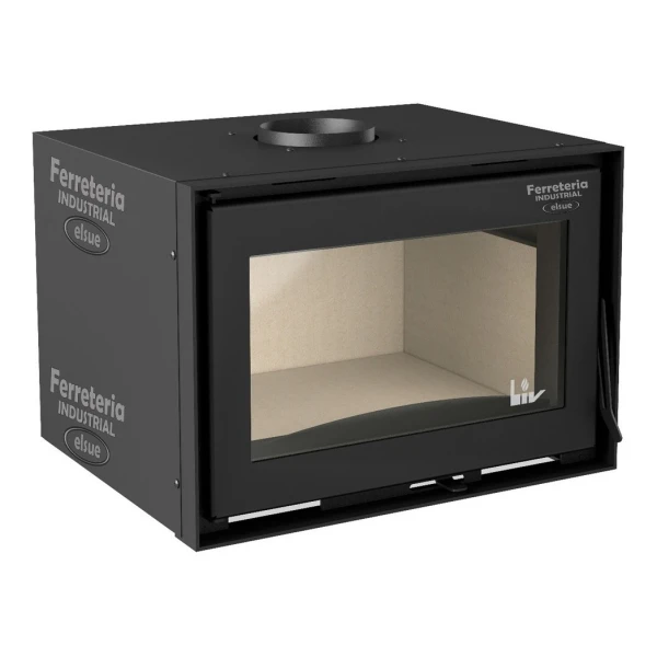 Calefactor Ecologico Metavila Liv202 Inserto 600mm 96mt2 - Imagen 5