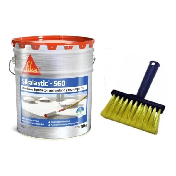 Membrana Liquida Sikalastic 560 Impermeabilizante 20kg Sika - Imagen 2