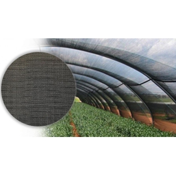 Malla Sombra Negra 4.2mt Ancho / Sombra 80% / Origen Chileno - Imagen 4