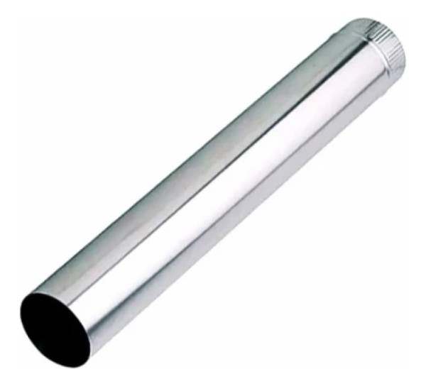 Caño Calefactor Alto Rendimiento Acero Inox 150 Mm - Imagen 2
