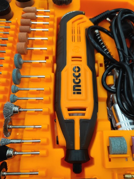 Mini Torno 130w En Valija C 252 Accesorios Ingco Mg133281 - Imagen 4