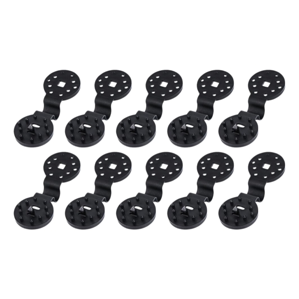 Broches Para Malla Tela Sombra / Origen Nacional / X10 Uni. - Imagen 2