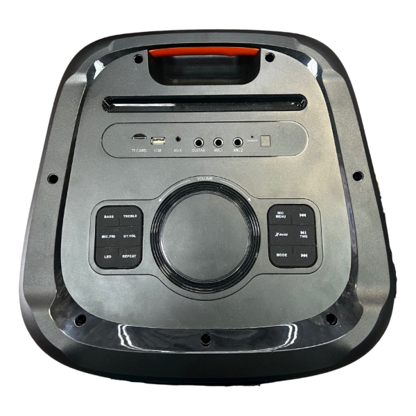 Torre Audio Parlante Fm Usb Mic Litio 8000 Pwpo Karaoke 2x12 - Imagen 5