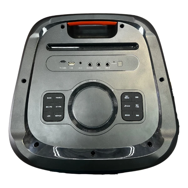 Torre Audio Parlante Fm Usb Mic Litio 8000 Pwpo Karaoke 2x12 - Imagen 5