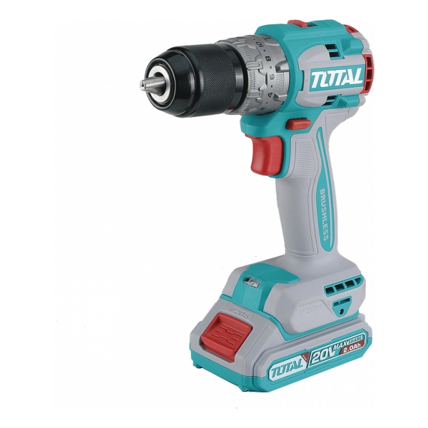 Taladro Atornillador 55nm Bateria 20v Total Tdli205582 - Imagen 3