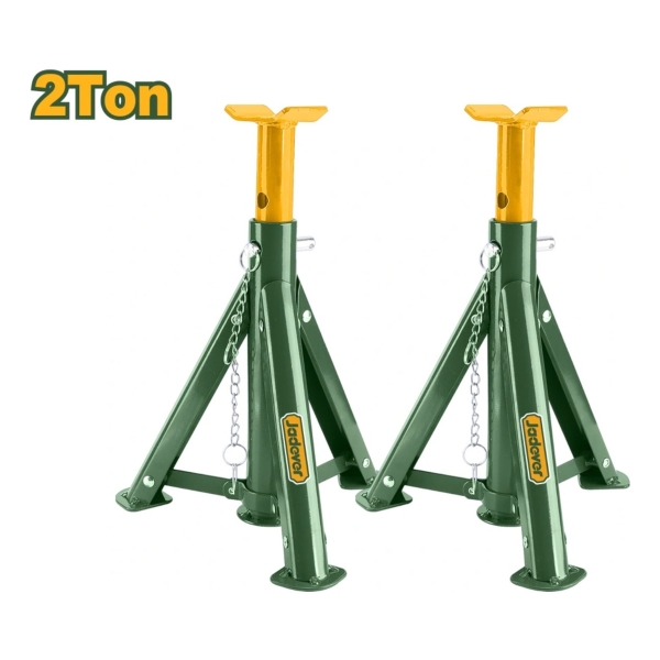 Set 2 Caballetes Soporte 2 Toneladas Jadever Jdhj3502 - Imagen 3