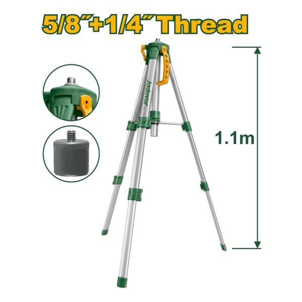 Tripode Para Nivel Laser 1.1m Jadever Jdle9301 - Imagen 2