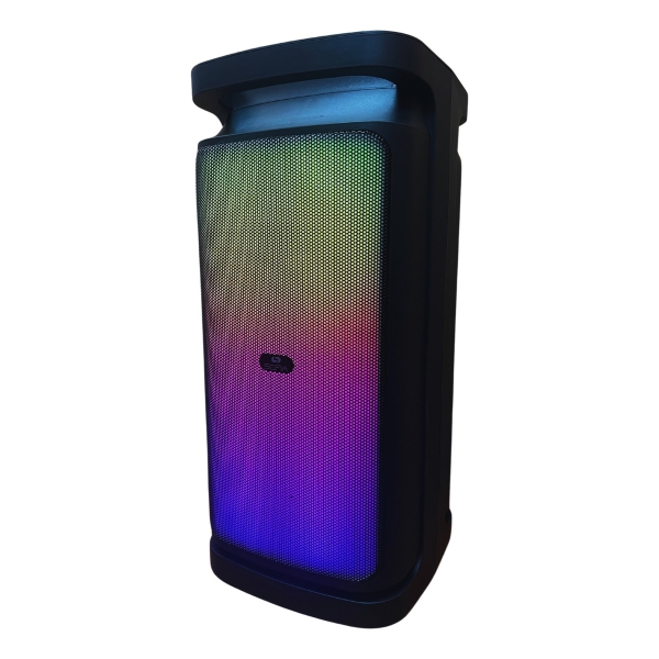 Parlante Bluetooth Usb Fm Rgb Ligth Bateria Litio Partybox - Imagen 4