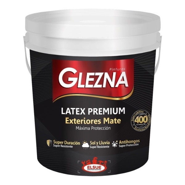 Pintura Glezna Super 18l Exterior Premium 200 Mt2 Envio Grat