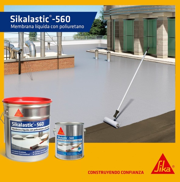 Membrana Liquida Sikalastic 560 Impermeabilizante 20 + 4 Kg - Imagen 6
