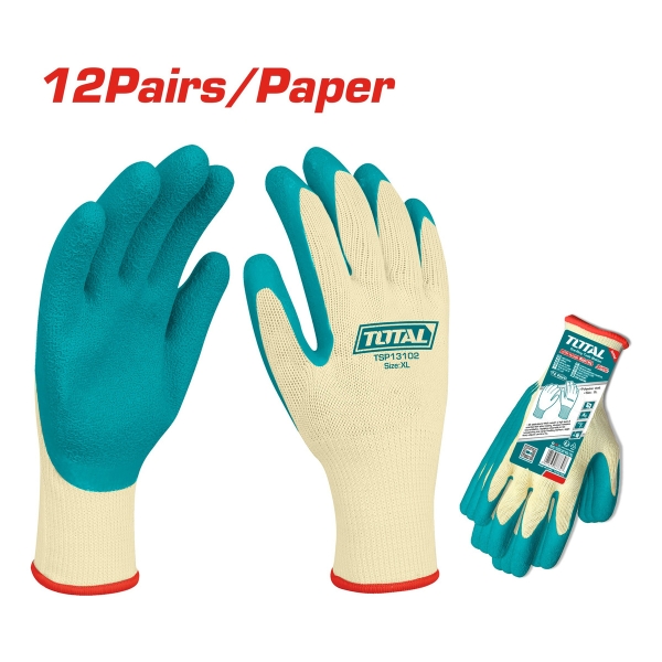 Guantes De Latex Para Cargas Pesadas Talle Xl Total Tsp13102 - Imagen 4