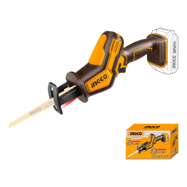 Sierra Sable 20v P20s Ingco Crsli6508 Sin/bat - Imagen 2