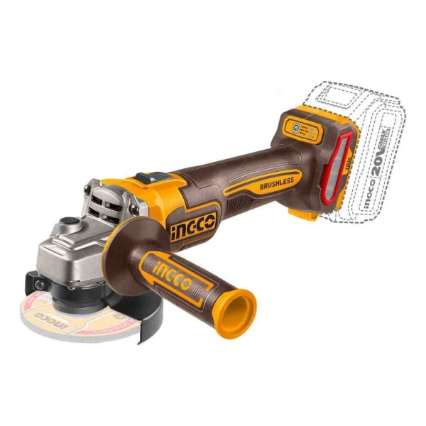 Kit Amoladora Taladro Sopladora Ingco 20v Sin Carbones - Imagen 3