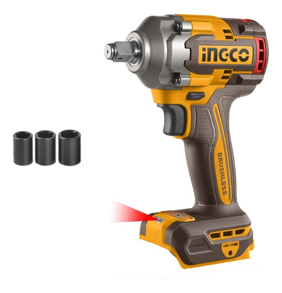 Kit Rotomartillo + Llave De Impacto + Taladro 20v Ingco - Imagen 6