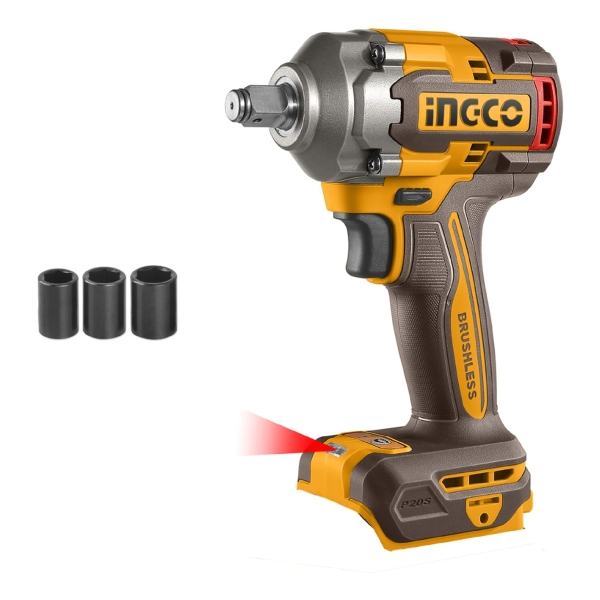 Kit Rotomartillo + Llave De Impacto + Taladro 20v Ingco - Imagen 6