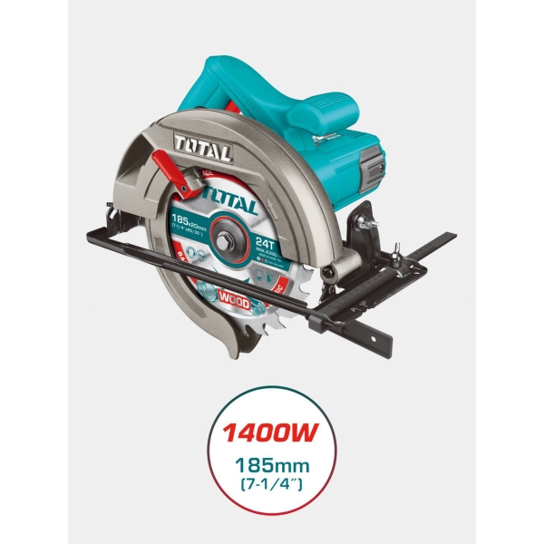 Sierra Circular 1400w Total - 7.1/4 Pulgadas Ts11418526 - Imagen 3