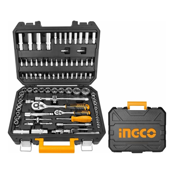 Juego Dados Tubo Llave 94 Pcs 1/2 Y 1/4 Crique Hkts42941