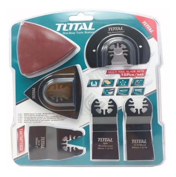 Juego De Piezas Multifuncion Total Taktmt1502 Elsue - Imagen 2