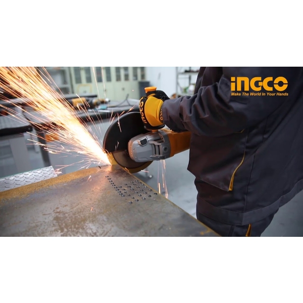 Amoladora Angular 7 Indust 2400w 180mm Ingco Ag240082 - Imagen 3