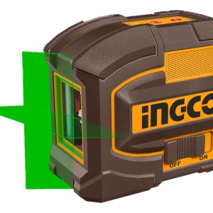 Nivel Laser Autonivelante 35mts Luz Verde 2 Líneas Ingco