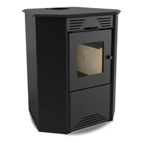 Calefactor Ecológico 75mt2 Doble Combustión Esquinero 790gf - Imagen 2